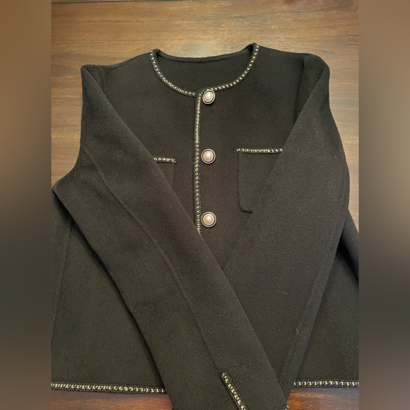 Goelia 100% Wool Tweed Jacket - Picture 4 of 7